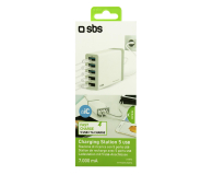 SBS Stacja ładująca SBS 5xUSB 7A biała # - 1439490 - zdjęcie 2